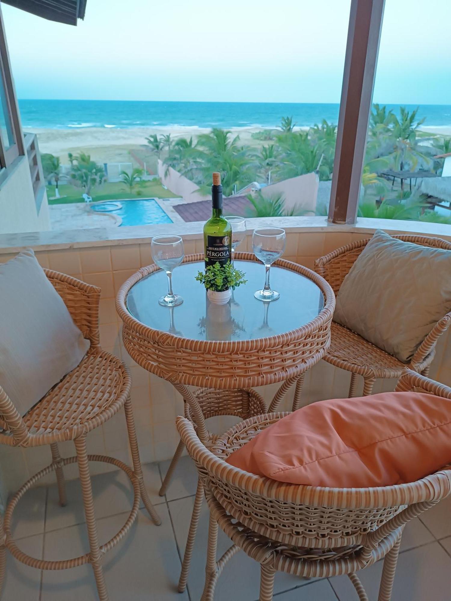 公寓 Flat Malua - Pe Na Areia Com Vista Mar Taiba-ce