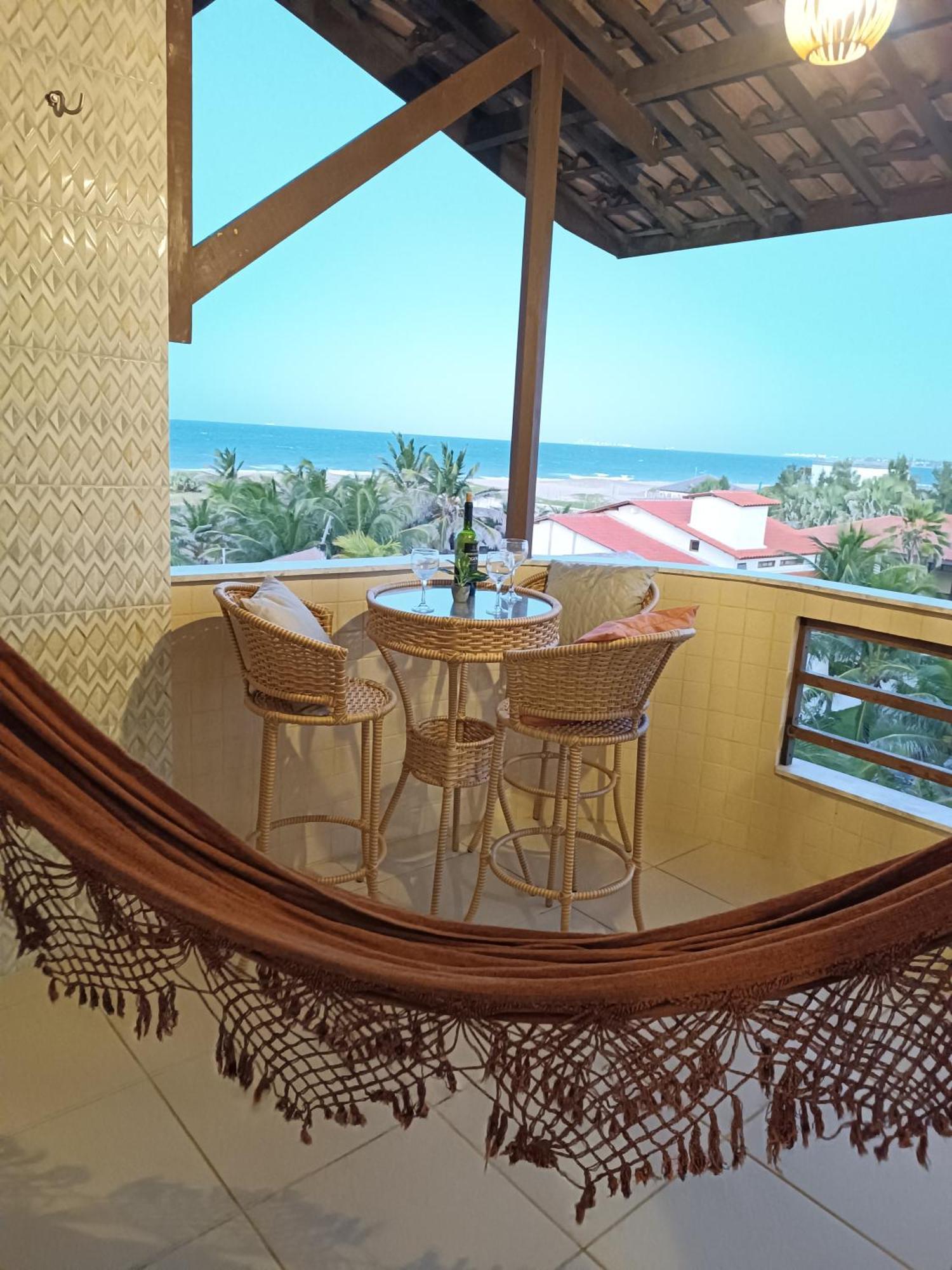 公寓 Flat Malua - Pe Na Areia Com Vista Mar Taiba-ce *