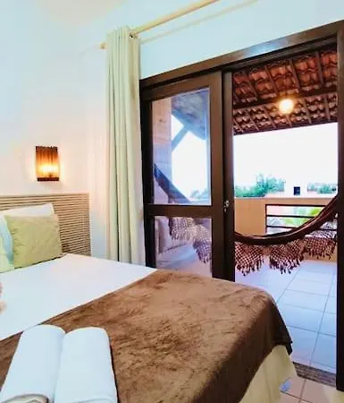 Flat Malua - Apartamento Pe Na Areia Com Vista Mar Taiba-Ce Exterior photo